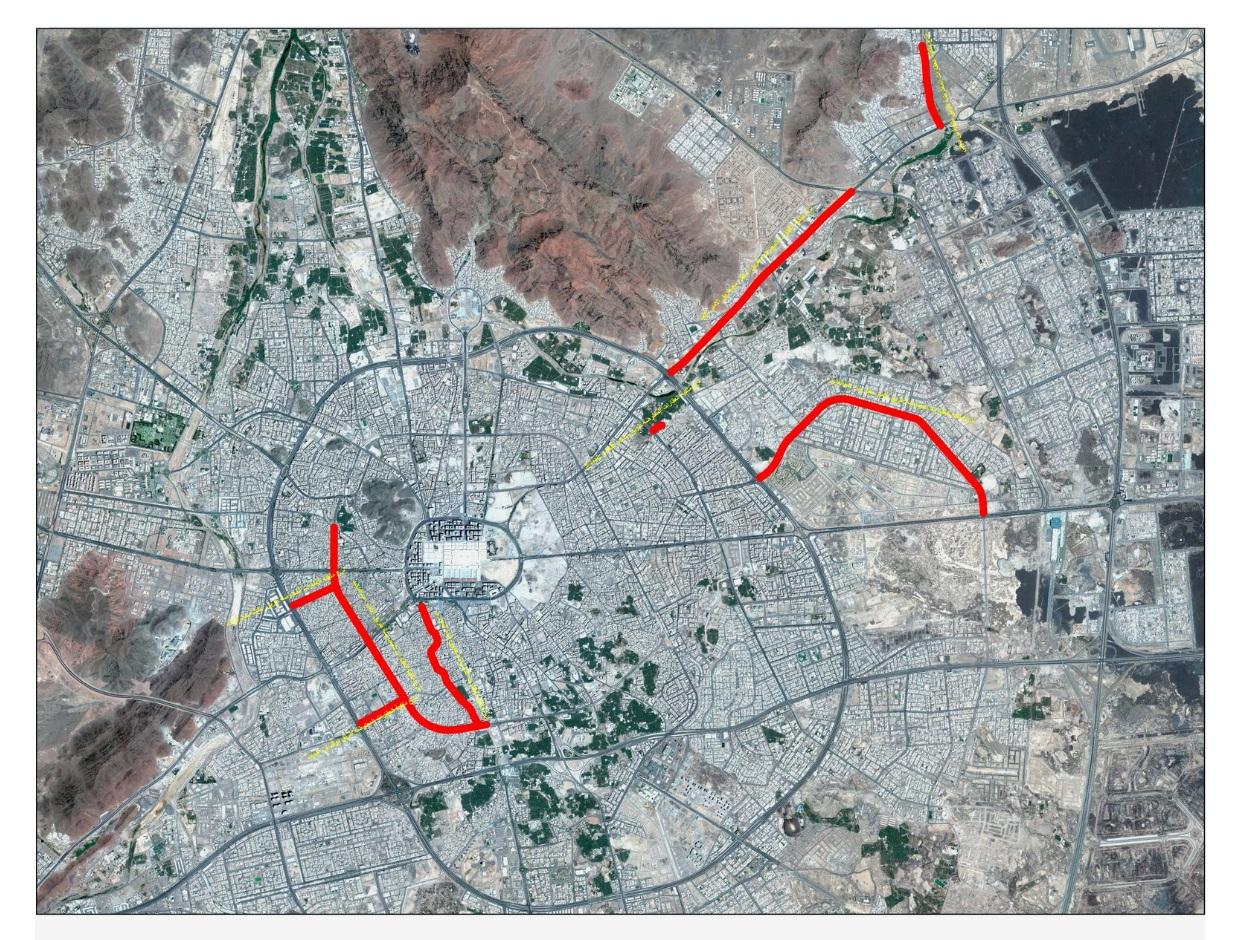أمانة المدينة المنورة: البدء في صرف تعويضات العقارات المعترضة لمسارات عدد من المشاريع